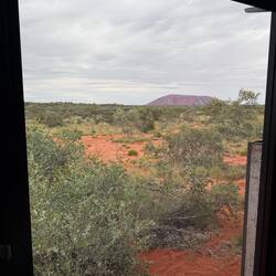 ...... has a pretty good view!!! We can lie in bed and look at this!