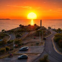 Juan Griego al Atardecer