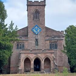 Cromford; St Mary's Church, built between 1792 and 1797 by Richard Arkwright