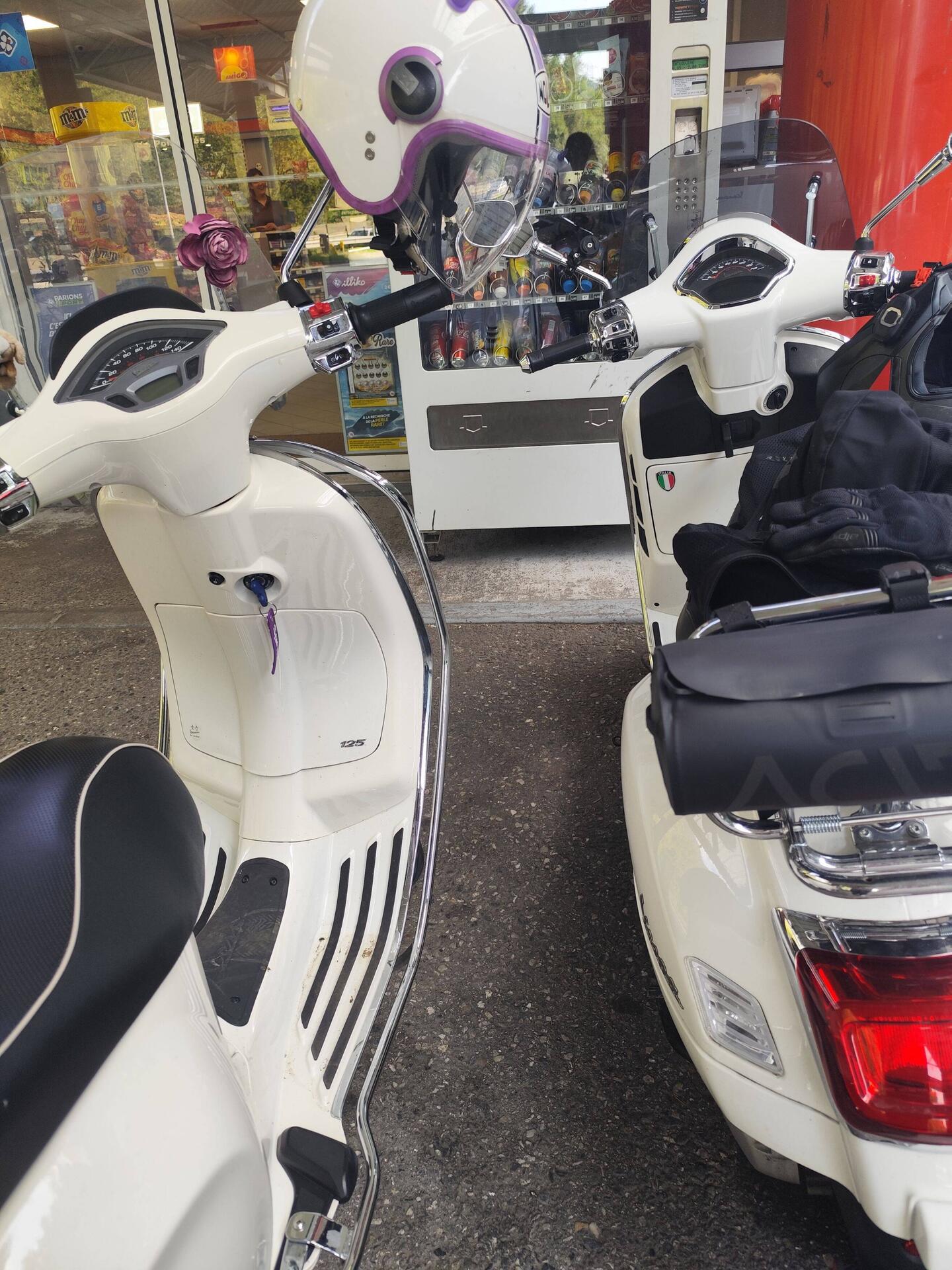 Tankstopp in Cevins