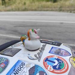 Kurze Pause in Saint-Jean-de-Maurienne