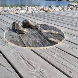 Hoppla, da hats jemanden aus den Schuhen gehauen