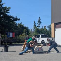 Lumberjack competition