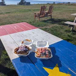 Luckily Acadians also eat poutine