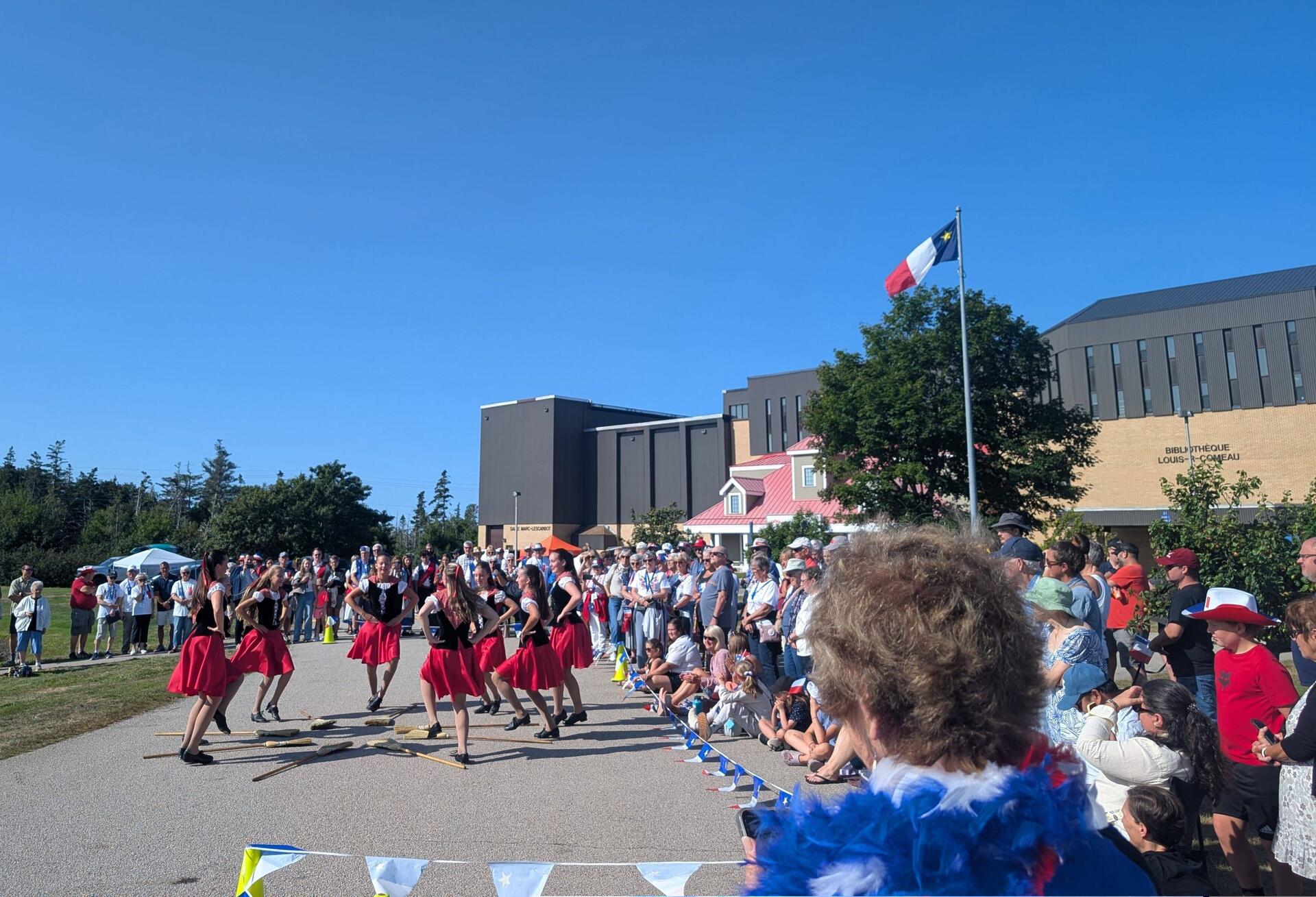 Acadian dancing has influences from French, Mi'kmaq, and Celtic traditions