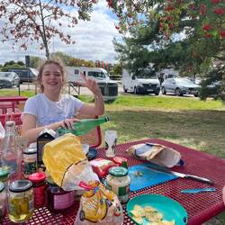 Last picnic lunch in Sweden