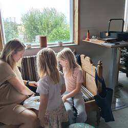 Pregnant Nanna and nieces