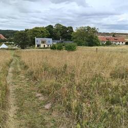 You can walk through people's fields