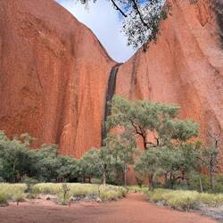 Kantju waterhole, there are 2 semi permanent waterholes around the rock