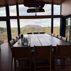 View from the lodge