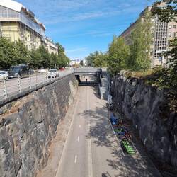 Hier fliesst kein Fluss durch sondern Menschen
