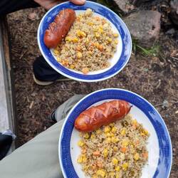 Fazit, Würste waren besser vom Grill, aber nächstes Mal kaufen wir andere.