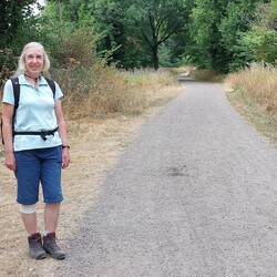 On the High Peak Trail (not dissimilar to the Monsal Trail)