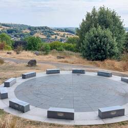 The StarDisc Stone Circle is located in Stoney Wood, above Wirksworth