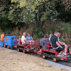 Steeple Grange Light Railway, an 18 inch gauge Heritage Railway staffed by volunteers
