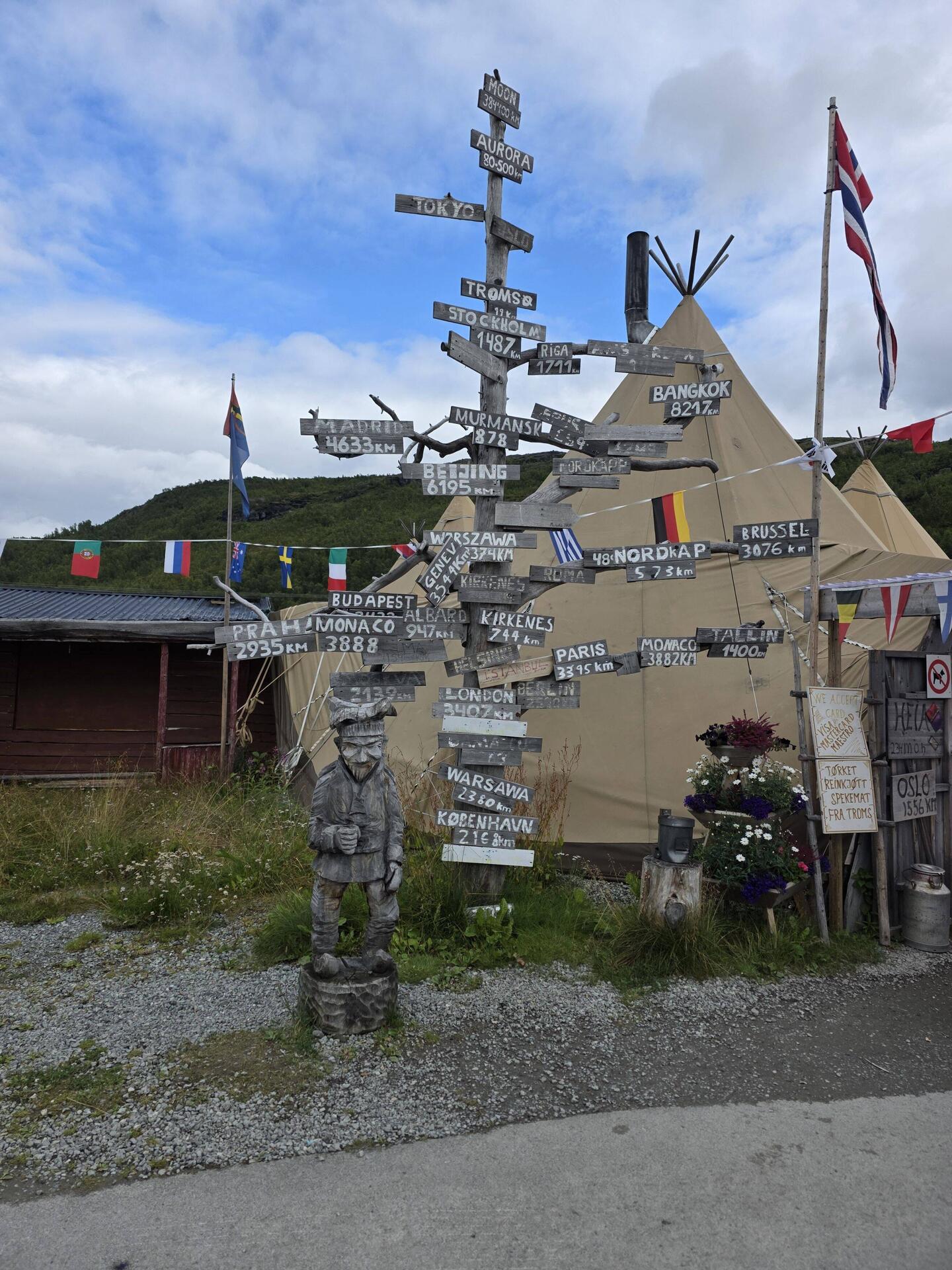 Heia, unsere Notunterkunft