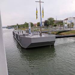 Pulling up to the dock