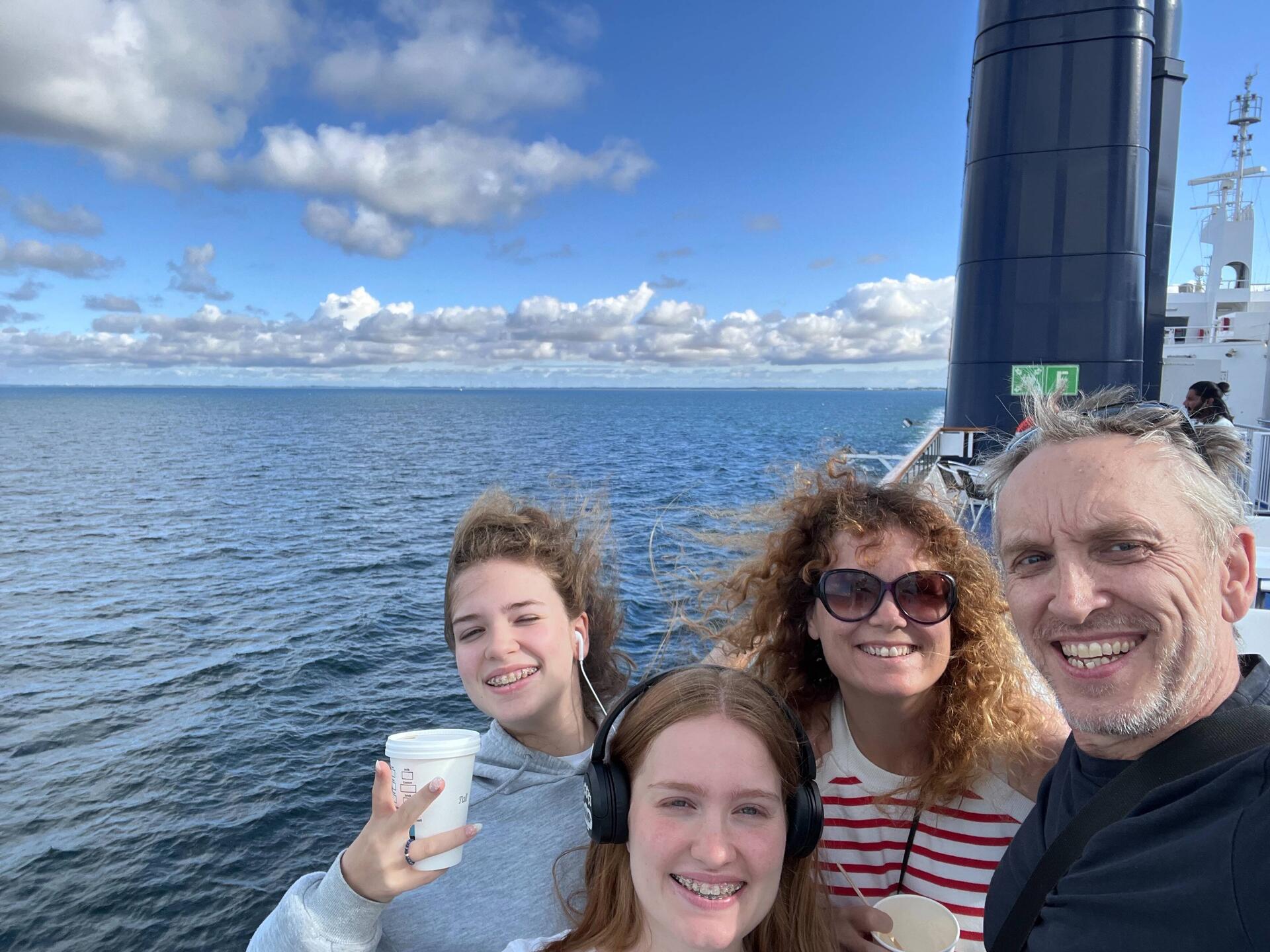 Denmark from the ferry