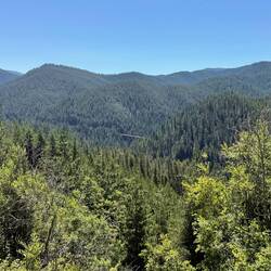 Do you see trestle way out there?
