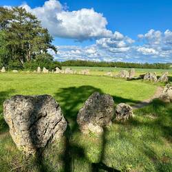 Mysterious ancient stone circle