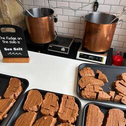 Fresh made fudge