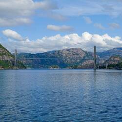 Jetzt gehts in den Lysefjord