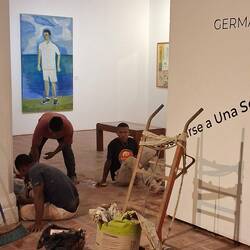 Arbeit bei laufendem Museumsbetrieb - undenkbar in Europa