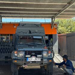 Autowäsche in Windhoek