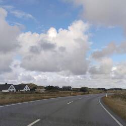Mainly farms up this stretch