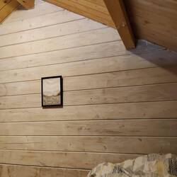 Up in the loft