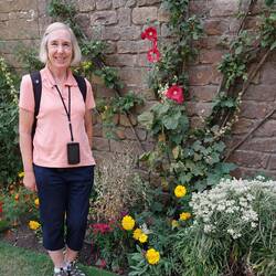 The gardens against the walls of the Fountain Garden