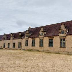 Outside Bolsover Castle