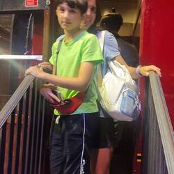 Partimos en tren
