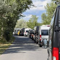 Alle wollen zuerst parken