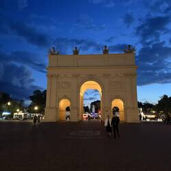 Brandenburger Tor bei Nacht