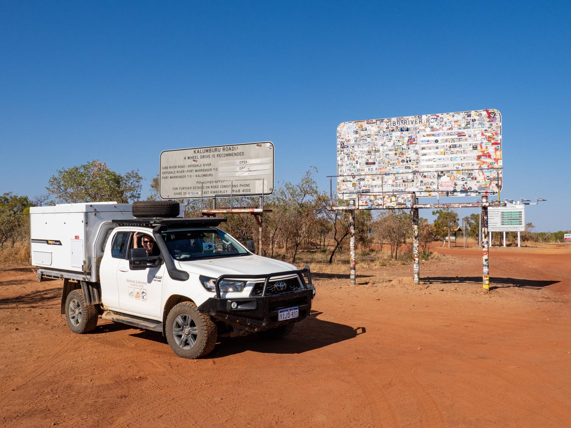 Gibb River Road - schauen wir mal wie "rough" es wird