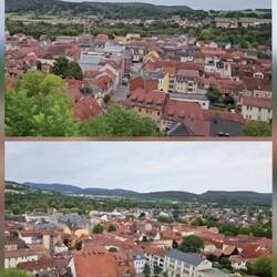 Sicht auf Rudolstadt