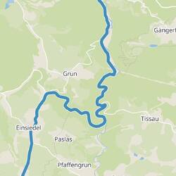 Die heutige Route wies nicht allzuviel gerade Strecken auf
