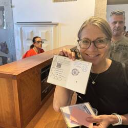 Der erste Pilgerstempel 🤗
