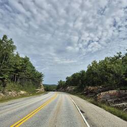 Gorgeous drive to Espanola