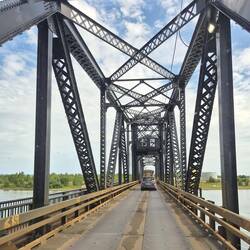 Its a beautiful old bridge