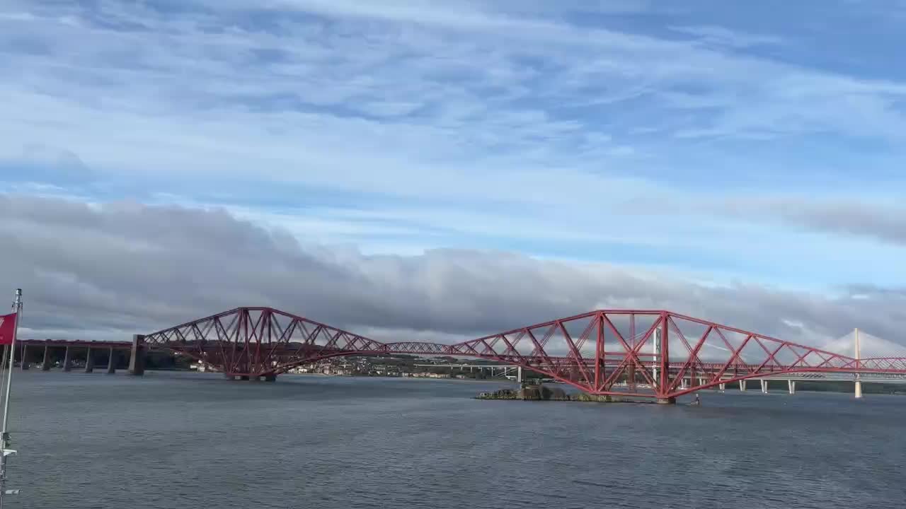 Queensferry view from our balcony