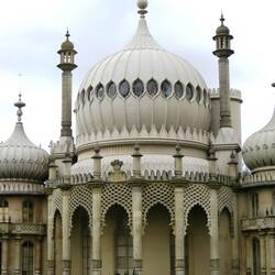 Domed with minarets