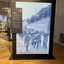 ...und wie es nach der Befreiung der Normandie weiterging