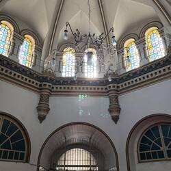 Beim Bau war man überzeugt, dass Religion die Menschen auf den richtigen Weg bringt