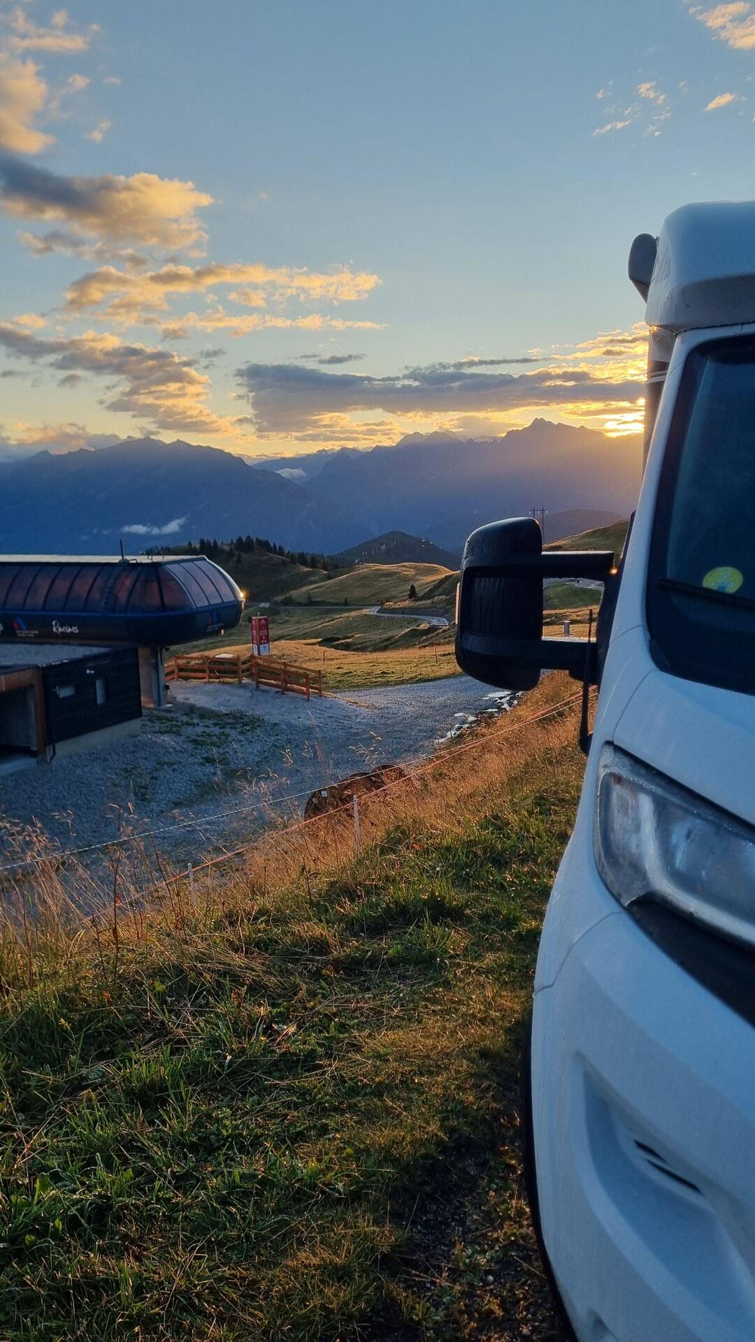 ...warten auf den Sonnenaufgang