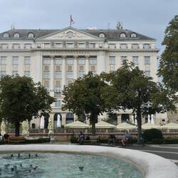 Hotel Esplanade where passengers on Orient Express stayed