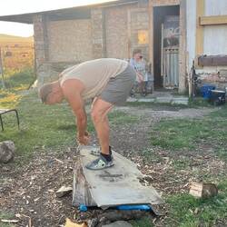 Arbeiten unter perfekten Overlander Bedingungen 😂