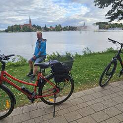 Fast am Ziel - Seepromenade in Röbel