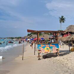 Am frühen Nachmittag am playa blanca